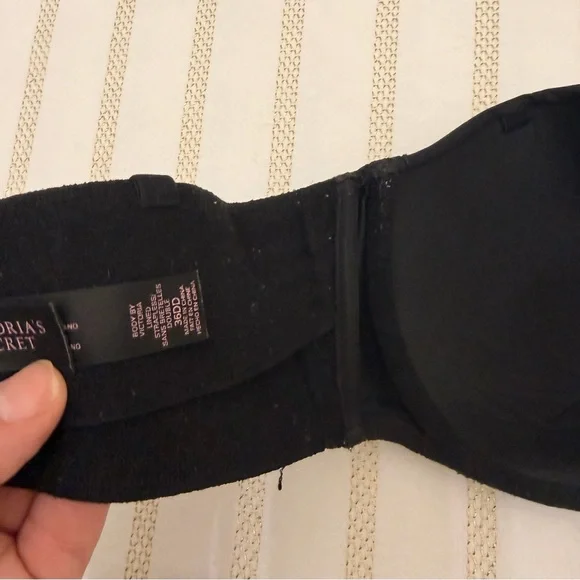 Victoria's Secret Black Strapless Bra - Picture 4 of 4